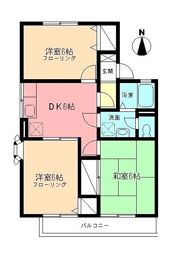 ロイヤルハイツ青木Ⅲの間取り画像