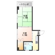 コーポ幸の間取り画像