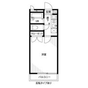 アンプルール フェール ヒルサイドステージの間取り画像