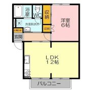 コナハイムBの間取り画像