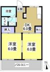 コーポリバーサイドⅡの間取り画像