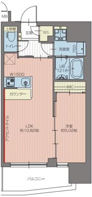 プレジオ池袋NORTHの間取り画像