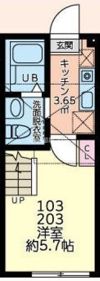 ブリックコート八王子の間取り画像