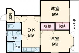 サンハイムの間取り画像
