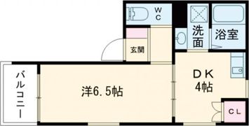 エターナルシー福田の間取り画像
