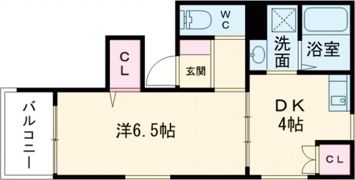 エターナルシー福田の間取り画像