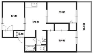 セジュール巽の間取り画像