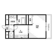 アンプルール クラージュ エクラの間取り画像