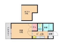 イマージュ香椎Ⅰの間取り画像