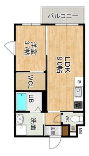 MODERN PALAZZO出雲の間取り画像
