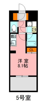 デュ・レジア博多レジデンスの間取り画像