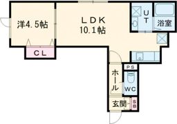 アレックス相生の間取り画像