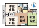 谷口ハイツの間取り画像
