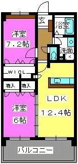 リバーランド箱崎Ⅴの間取り画像