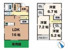 レリアコートAの間取り画像