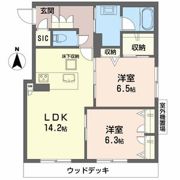 グランコート北浦の間取り画像