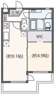グリーンコーポ中央林間の間取り画像