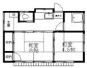 大楽寺貸家 5号棟の間取り画像