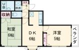 ハイツハンの間取り画像