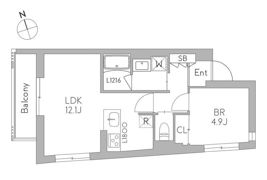 GranDuo用賀7の間取り画像