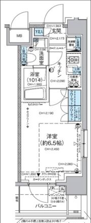 レジディア蒲田Ⅴの間取り画像