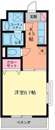 ソレイユエステート2の間取り画像