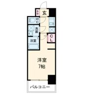 S-RESIDENCEドーム前千代崎の間取り画像