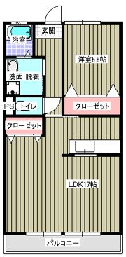 エトワール湯野の間取り画像
