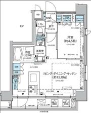 レジディア蒲田Ⅴの間取り画像