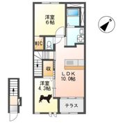 precious one（プレシャス ワン）の間取り画像