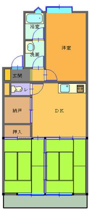 新富レジデンスの間取り画像
