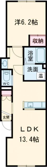 Earl（大町）の間取り画像