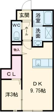 クレセントの間取り画像