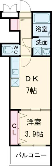 TKアンバーコート松原の間取り画像