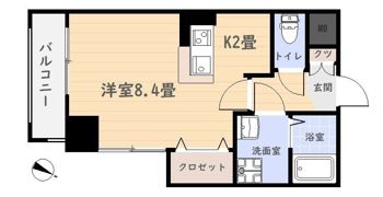 サンシャイン土器屋の間取り画像