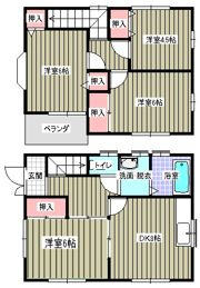 信森ハイツの間取り画像