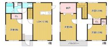 廣永邸の間取り画像