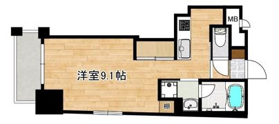 ジュネス騎射場の間取り画像