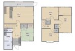 紀の川市荒見戸建Ⅱの間取り画像