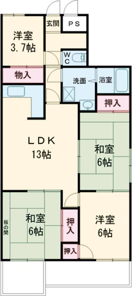 間取図