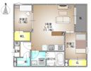 Regalest Plus（仮称：RE平井3）の間取り画像