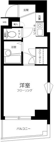フォルトゥナ新中野の間取り画像