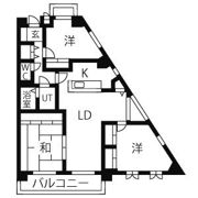 サンハイツ西山南館の間取り画像