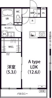 リブリ・ゆうやの間取り画像