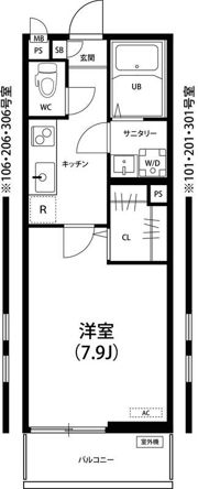 リブリ・ハナミズキ大船の間取り画像