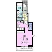 シュクレ・ポワール Cの間取り画像