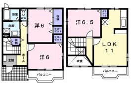 白根3丁目アパート（014537401）の間取り画像