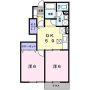 フロイライン アミィBの間取り画像