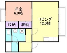 セジュール城Ⅱの間取り画像