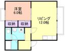 セジュール城Ⅱの間取り画像